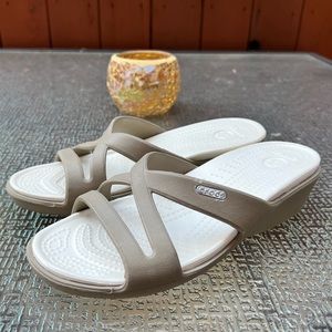 Crocs sandals size 8